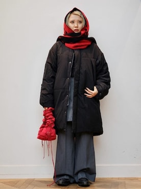 「Firsthand（ファーストハンド）のアイテム（ジャケット/アウター）」を使った、Firsthandさん（レディース・156cm）の秋コーディネート