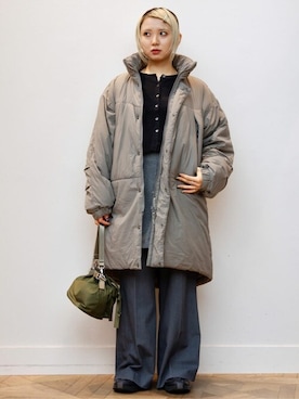 「Firsthand（ファーストハンド）のアイテム（ジャケット/アウター）」を使った、Firsthandさん（レディース・156cm）の秋コーディネート