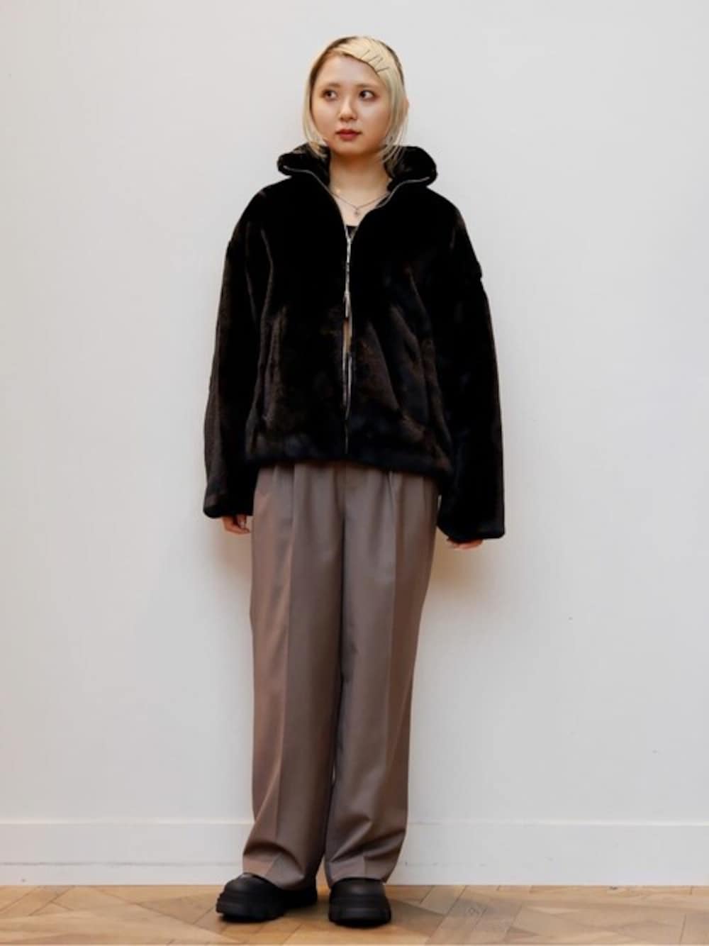 TATRAS タトラス BARBRA バルブラ(ファージャケット モカ 02 FREAK'S STORE ブルゾン アウター TATRAS/タトラス BARBRA