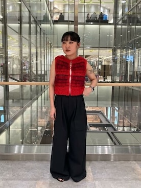 「アイテム（チノパンツ）」を使った、Firsthandさん（レディース・154cm）の夏コーディネート