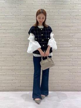 「Noble（ノーブル）のアイテム（ジャケット/アウター）」を使った、noble_naokoさん（レディース・158cm）の秋コーディネート