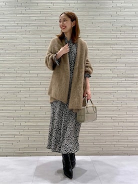 「Noble（ノーブル）のアイテム（ブーツ）」を使った、noble_naokoさん（レディース・158cm）の秋コーディネート