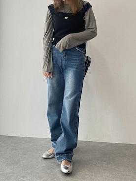 mさん（レディース・152cm）の秋コーディネート