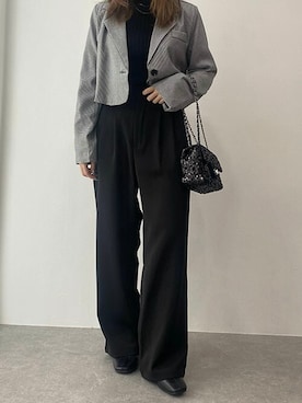 mさん（レディース・152cm）の秋コーディネート