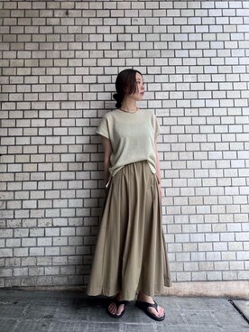 nambaさん（レディース・160cm）の夏コーディネート