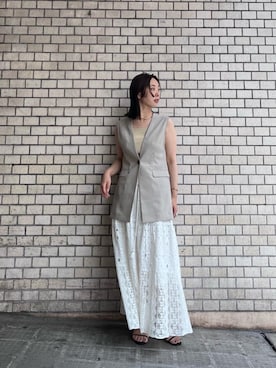 nambaさん（レディース・160cm）の夏コーディネート