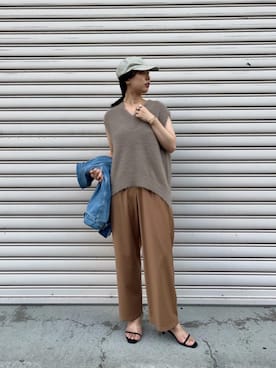 nambaさん（レディース・160cm）の秋コーディネート