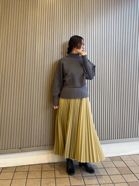 nambaさん（レディース・160cm）の秋コーディネート