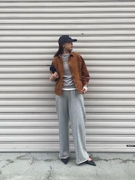 nambaさん（レディース・160cm）の秋コーディネート