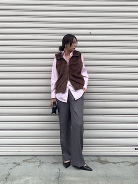 nambaさん（レディース・160cm）の秋コーディネート