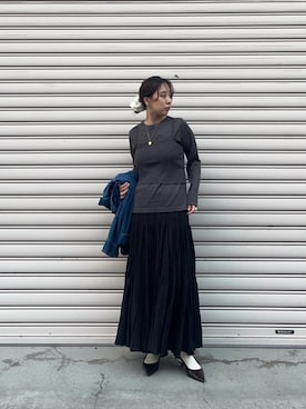 nambaさん(レディース・160cm)の秋コーディネート