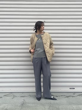 nambaさん(レディース・160cm)の秋コーディネート