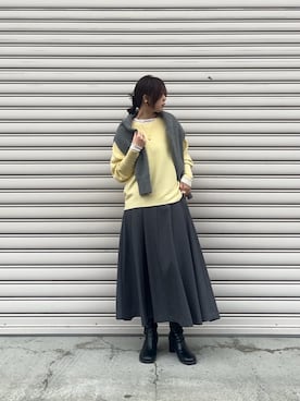 nambaさん（レディース・160cm）の冬コーディネート