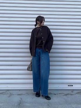 nambaさん（レディース・160cm）の冬コーディネート