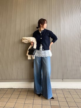 nambaさん（レディース・160cm）の冬コーディネート