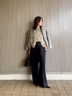 nambaさん（レディース・160cm）の冬コーディネート