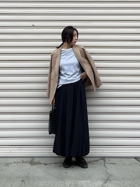 nambaさん（レディース・160cm）の冬コーディネート