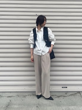 nambaさん（レディース・160cm）の冬コーディネート