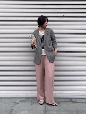 nambaさん(レディース・160cm)の春コーディネート