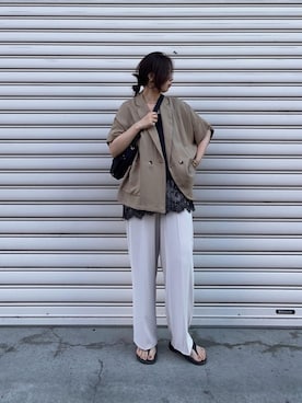 nambaさん(レディース・160cm)の春コーディネート