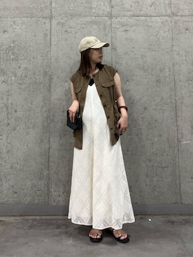nambaさん（レディース・160cm）の夏コーディネート