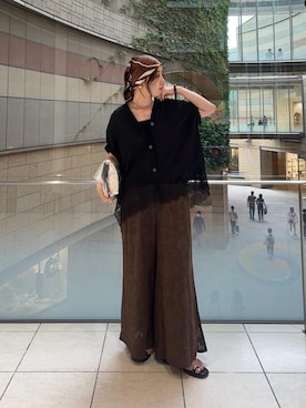 nambaさん（レディース・160cm）の夏コーディネート