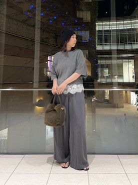nambaさん（レディース・160cm）の夏コーディネート