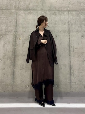 nambaさん(レディース・160cm)の秋コーディネート