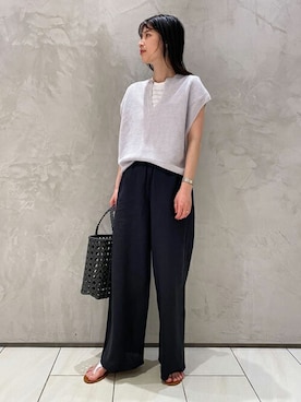 「BALI WERKSTATTE」｜Kikuchi_TOMORROWLANDさん（レディース・164cm）の夏コーディネート