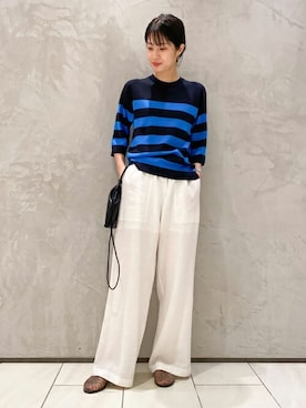 Kikuchi_TOMORROWLANDさん（レディース・164cm）の夏コーディネート