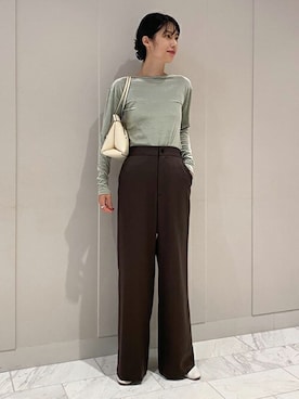 Kikuchi_TOMORROWLANDさん(レディース・164cm)の秋コーディネート