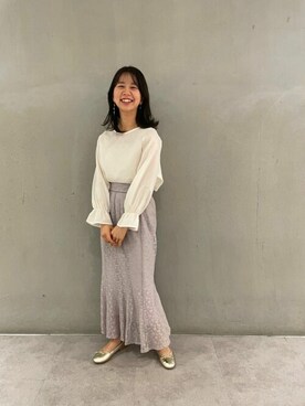 flowerさん（レディース・156cm）の冬コーディネート