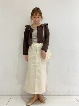 flowerさん（レディース・160cm）の冬コーディネート