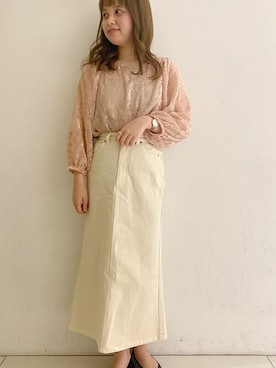 flowerさん（レディース・160cm）の春コーディネート