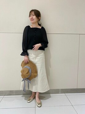 flowerさん（レディース・155cm）の春コーディネート