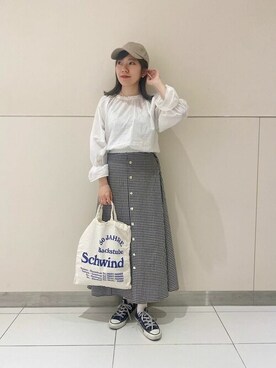 flowerさん（レディース・155cm）の春コーディネート