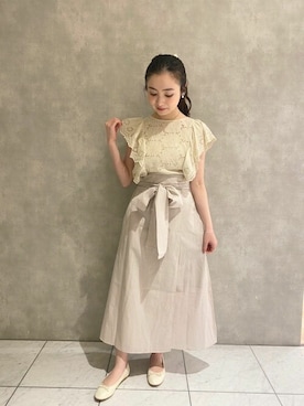 flowerさん（レディース・153cm）の春コーディネート