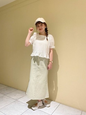 flowerさん（レディース・160cm）の春コーディネート