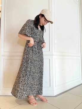 「flower」｜「アイテム（ワンピース/ドレス）」を使った、flowerさん（レディース・152cm）の春コーディネート