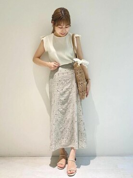 flowerさん（レディース・155cm）の夏コーディネート