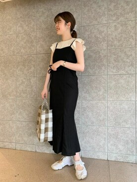 flowerさん（レディース・161cm）の夏コーディネート