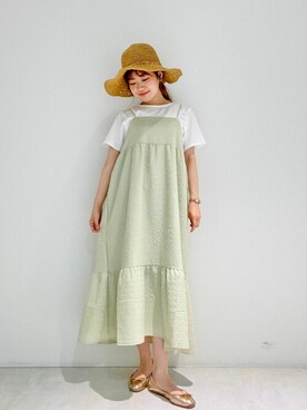 flowerさん(レディース・154cm)の夏コーディネート