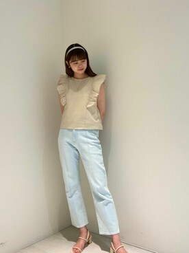 flowerさん（レディース・164cm）の夏コーディネート