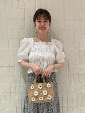 flowerさん（レディース・161cm）の夏コーディネート