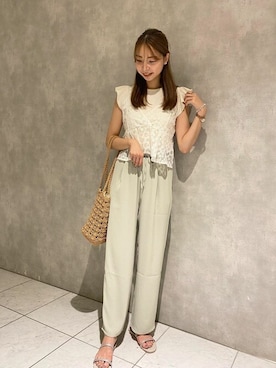 flowerさん（レディース・166cm）の夏コーディネート