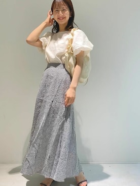 flowerさん（レディース・156cm）の夏コーディネート