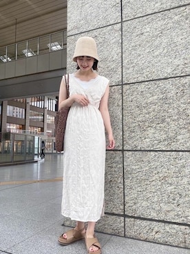 flowerさん（レディース・162cm）の夏コーディネート