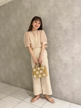 flowerさん（レディース・160cm）の夏コーディネート