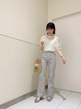 flowerさん（レディース・162cm）の夏コーディネート