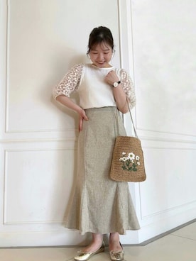 flowerさん（レディース・152cm）の夏コーディネート